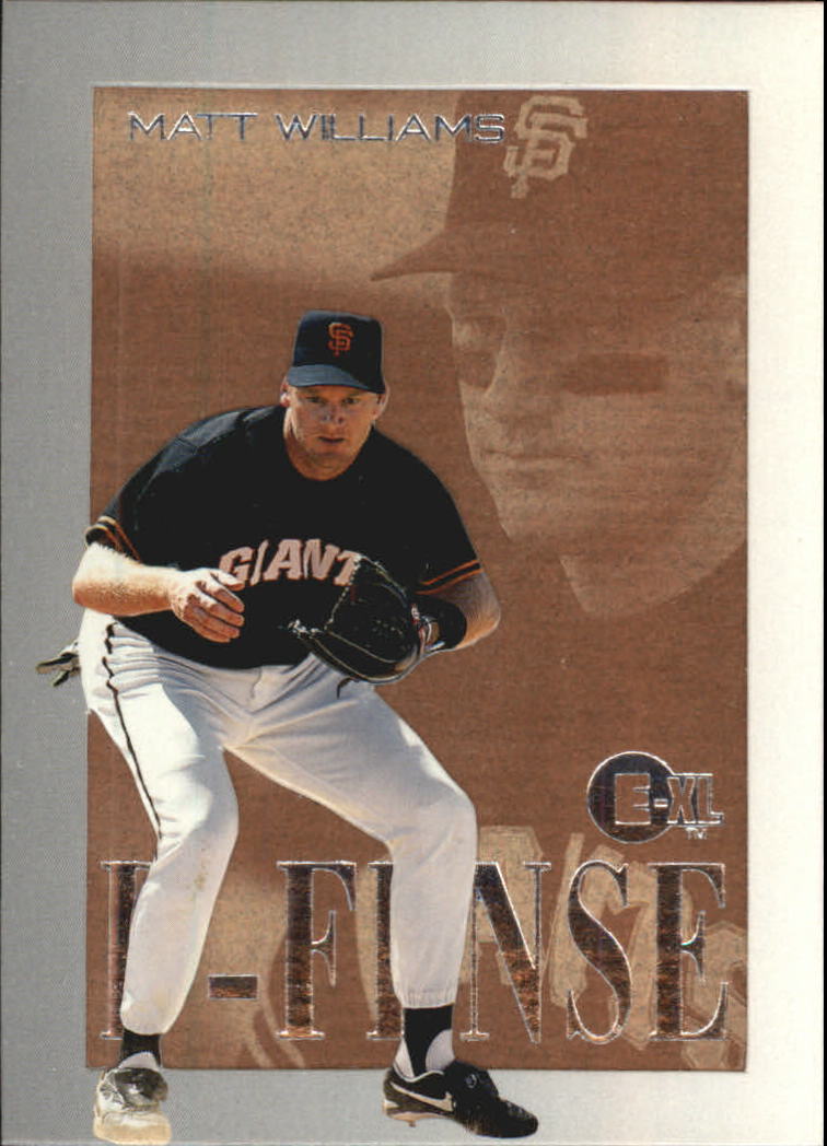 1996 Emotion-XL D-Fense #10 Matt Williams