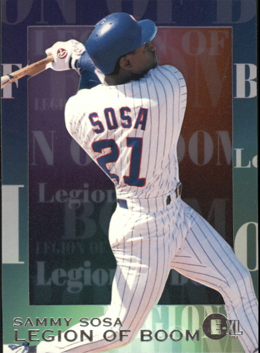 1996 Emotion-XL Legion of Boom #9 Sammy Sosa