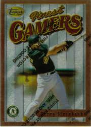 1996 Finest #B32 Terry Steinbach B