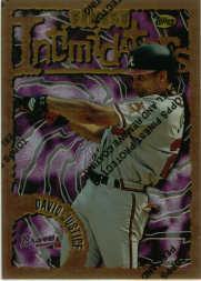 1996 Finest #B56 David Justice B