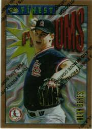 1996 Finest #B76 Alan Benes B