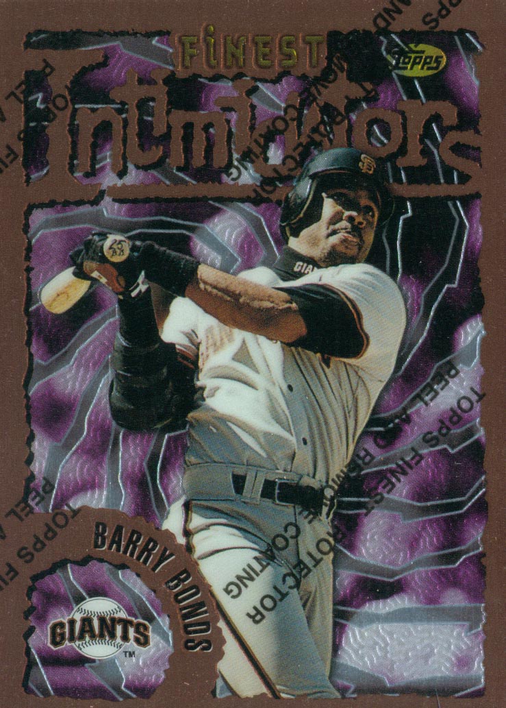 1996 Finest #B146 Barry Bonds B