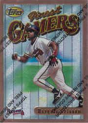 1996 Finest #B190 Marquis Grissom B