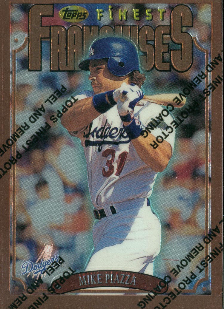 1996 Finest #B275 Mike Piazza B