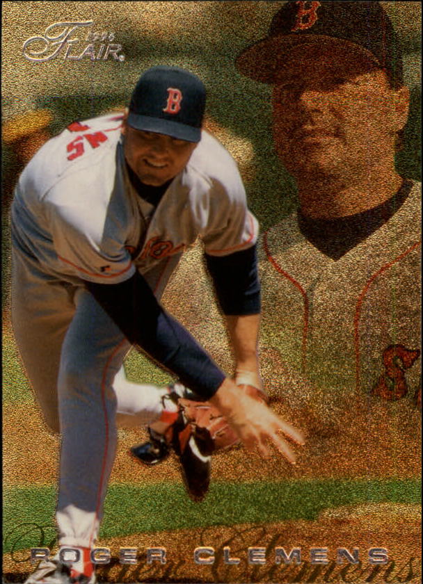 1996 Flair #16 Roger Clemens