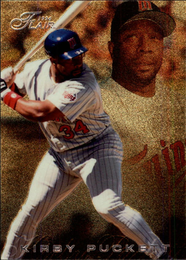 1996 Flair #120 Kirby Puckett