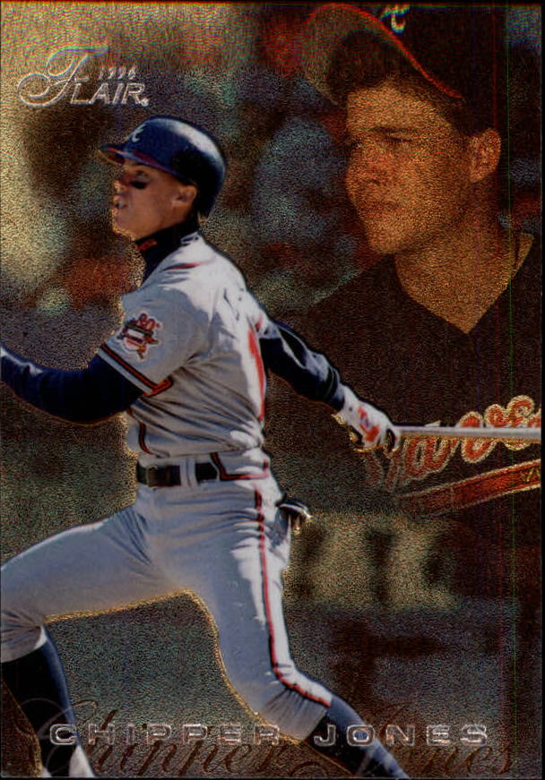1996 Flair #200 Chipper Jones