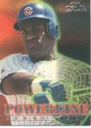 1996 Flair Powerline #8 Sammy Sosa