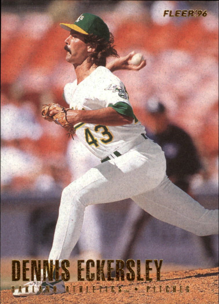 1996 Fleer #206 Dennis Eckersley