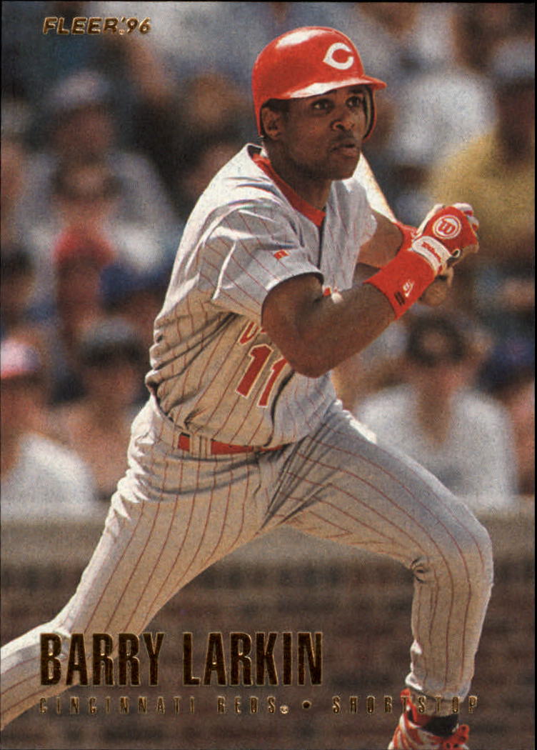 1996 Fleer #345 Barry Larkin