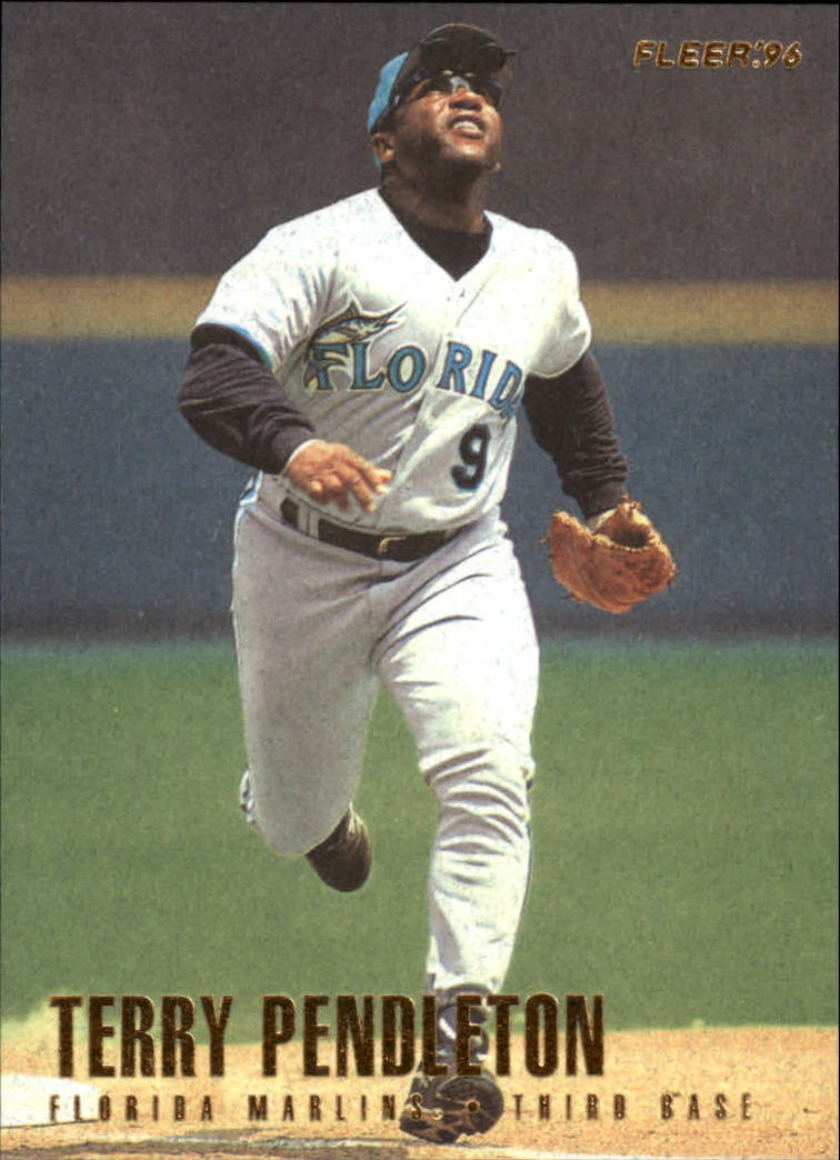 1996 Fleer #392 Terry Pendleton