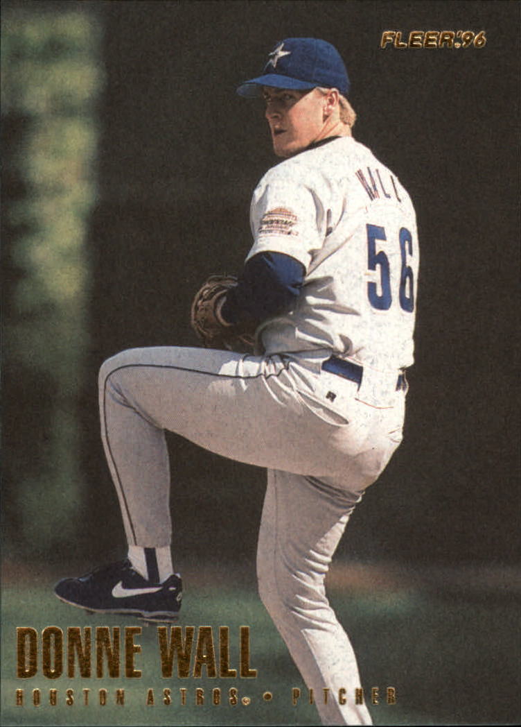 1996 Fleer #423 Donne Wall