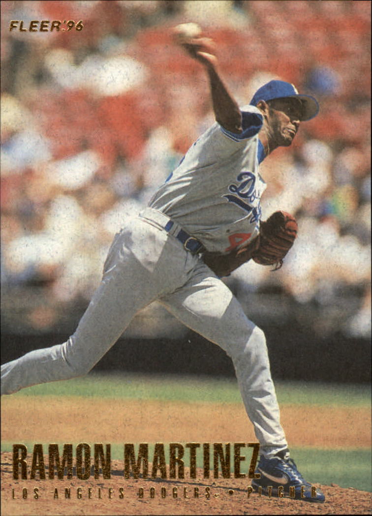 1996 Fleer #440 Ramon Martinez