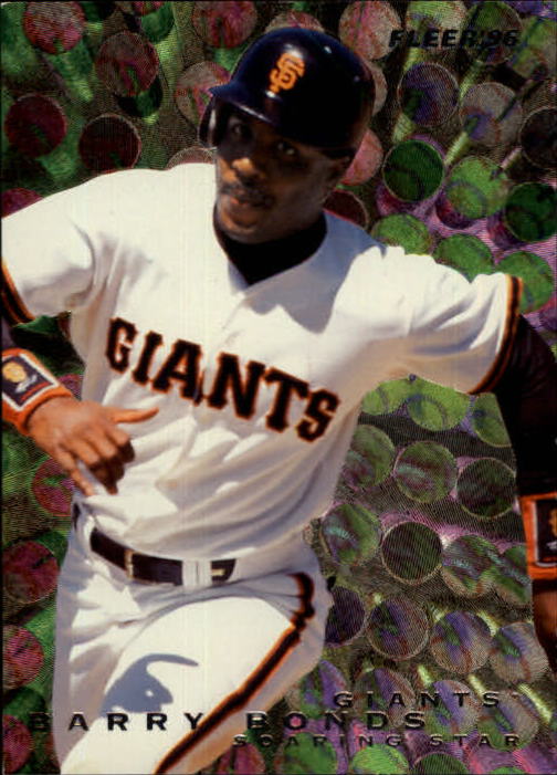 1996 Fleer Update Soaring Stars #2 Barry Bonds