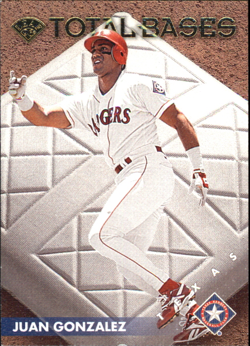 1996 Leaf Total Bases #11 Juan Gonzalez