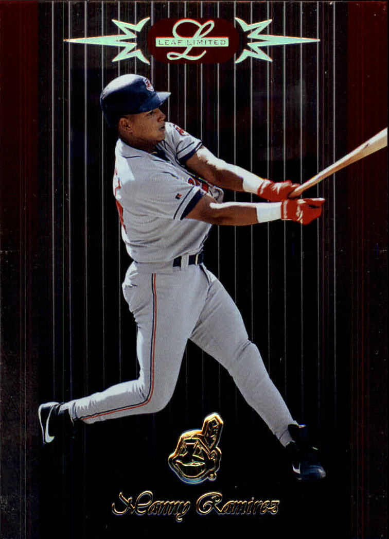 1996 Leaf Limited #8 Manny Ramirez