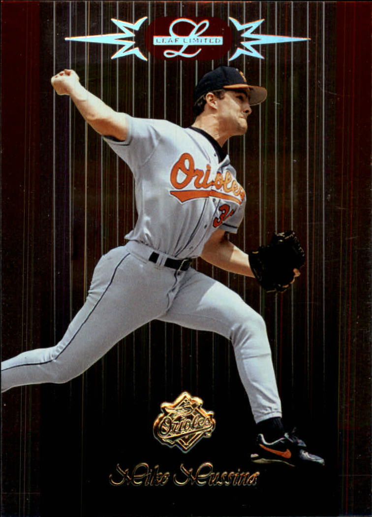 1996 Leaf Limited #30 Mike Mussina