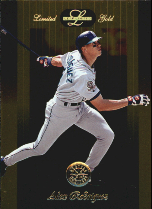 1996 Leaf Limited Gold #31 Alex Rodriguez