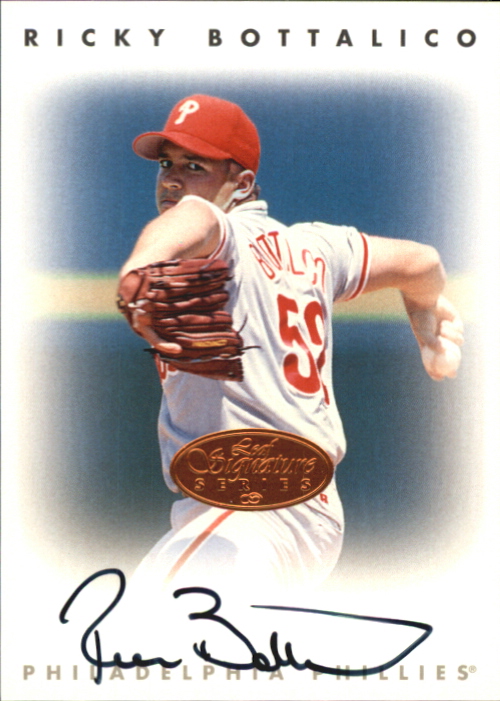 1996 Leaf Signature Autographs #31 Ricky Bottalico