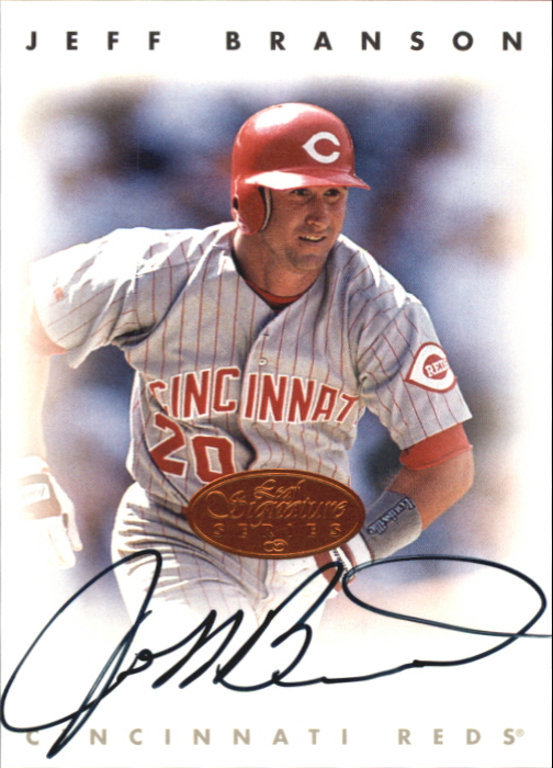 1996 Leaf Signature Autographs #33 Jeff Branson