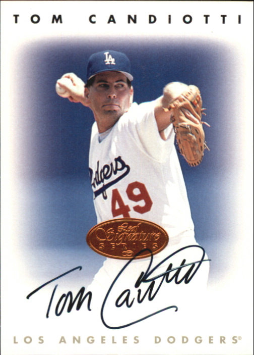 1996 Leaf Signature Autographs #39 Tom Candiotti