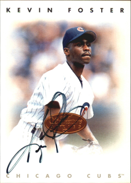 1996 Leaf Signature Autographs #70 Kevin Foster