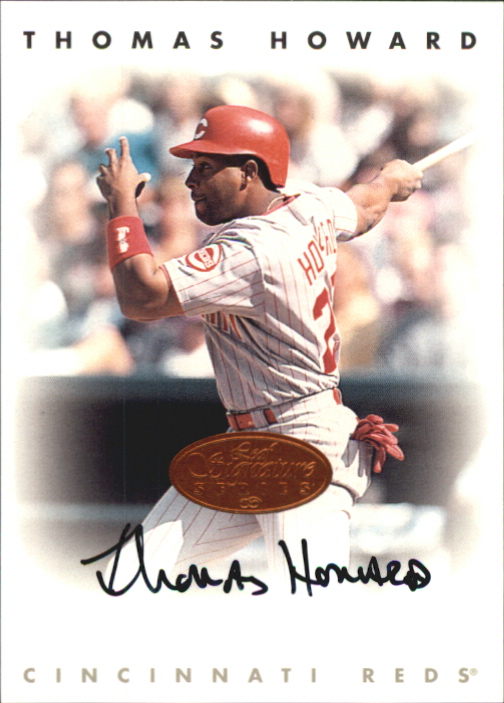 1996 Leaf Signature Autographs #108 Thomas Howard