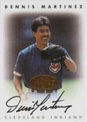 1996 Leaf Signature Autographs #145 Dennis Martinez