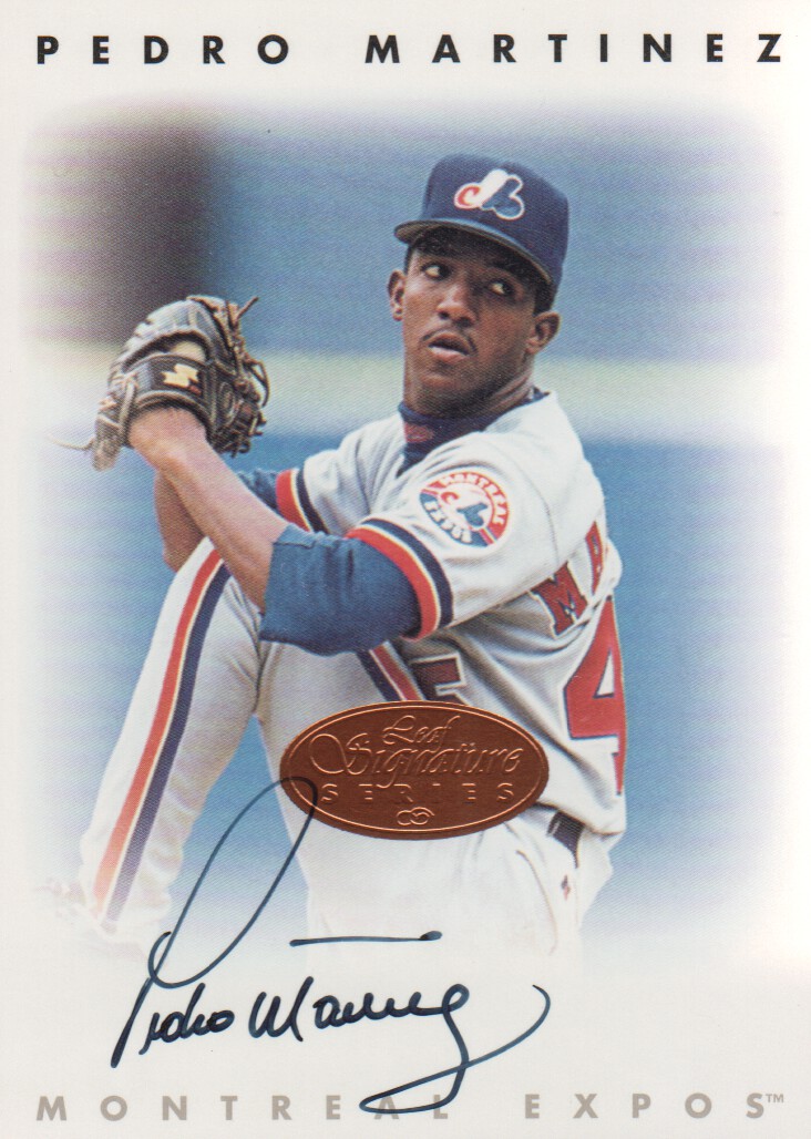 1996 Leaf Signature Autographs #146 Pedro Martinez