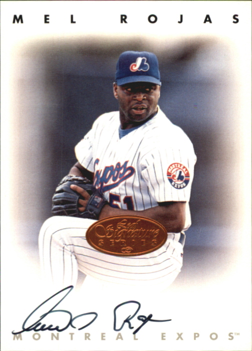 1996 Leaf Signature Autographs #198 Mel Rojas