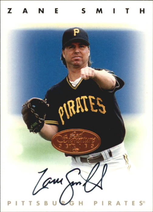 1996 Leaf Signature Autographs #211 Zane Smith