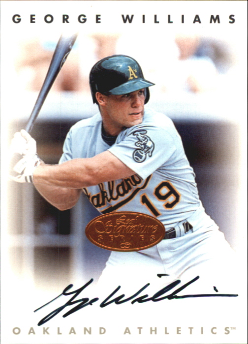 1996 Leaf Signature Autographs #246 George Williams
