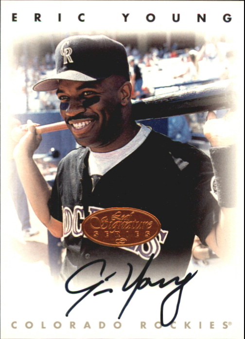 1996 Leaf Signature Autographs #250 Eric Young