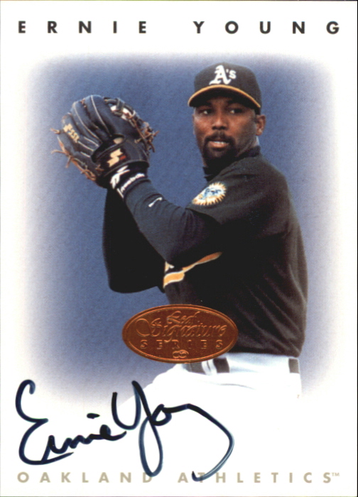 1996 Leaf Signature Autographs #251 Ernie Young