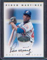 1996 Leaf Signature Autographs Silver #146 Pedro Martinez