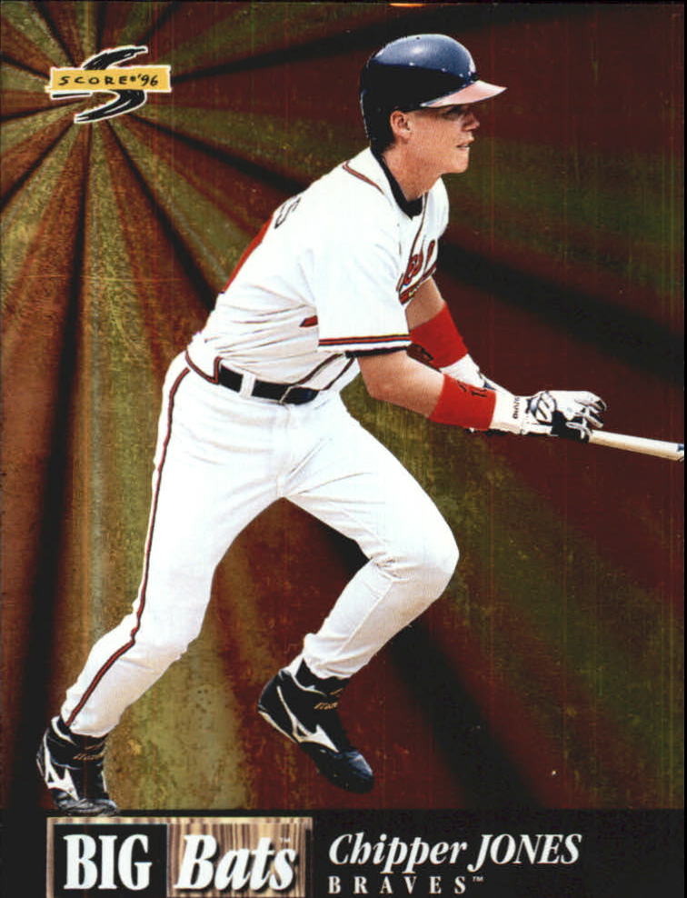 1996 Score Big Bats #20 Chipper Jones