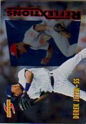 1996 Score Reflextions #10 D.Jeter/B.Larkin