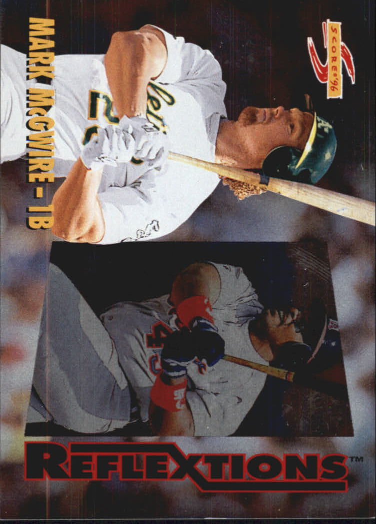 1996 Score Reflextions #16 M.McGwire/C.Fielder