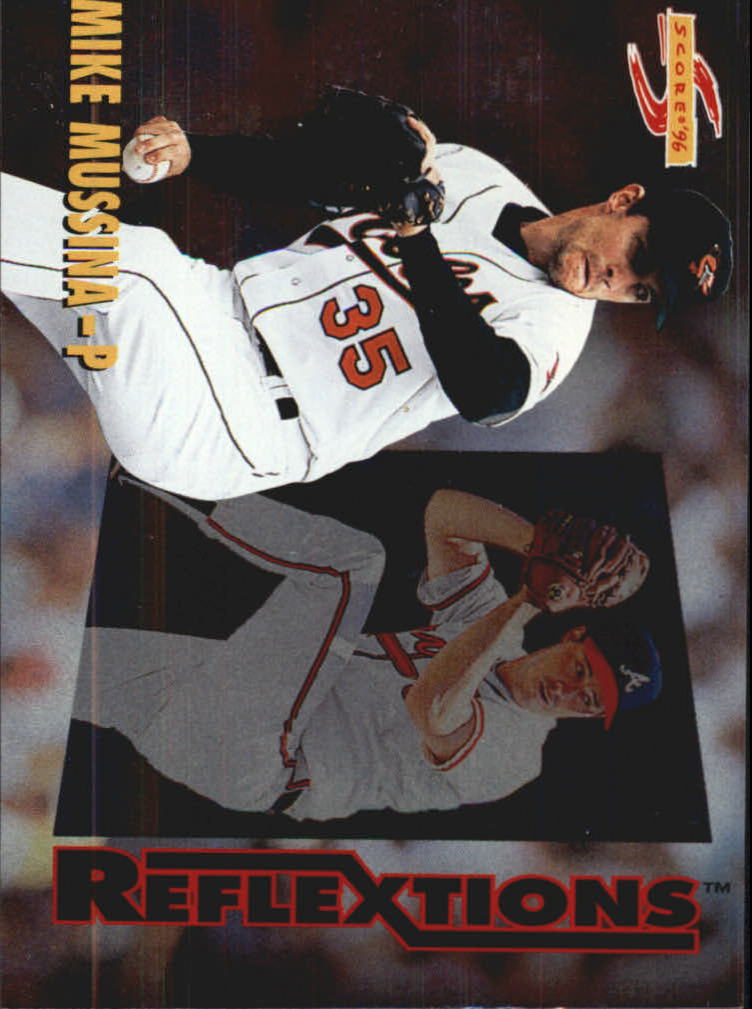 1996 Score Reflextions #17 G.Maddux/M.Mussina