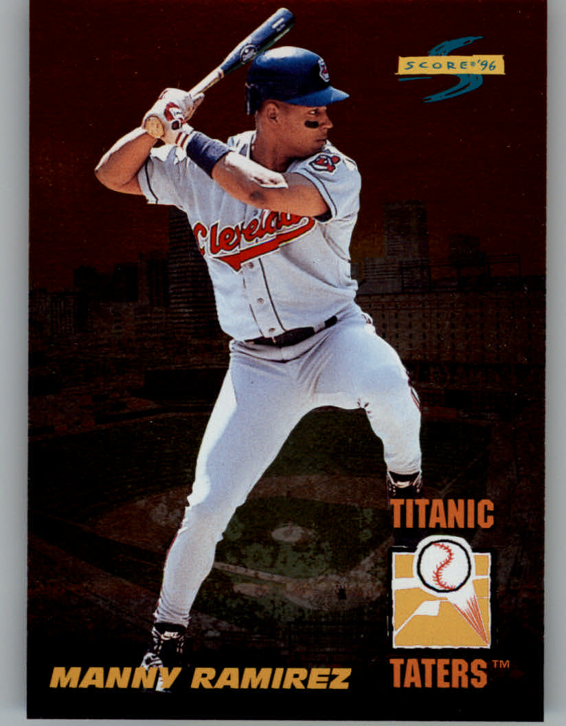 1996 Score Titanic Taters #15 Manny Ramirez