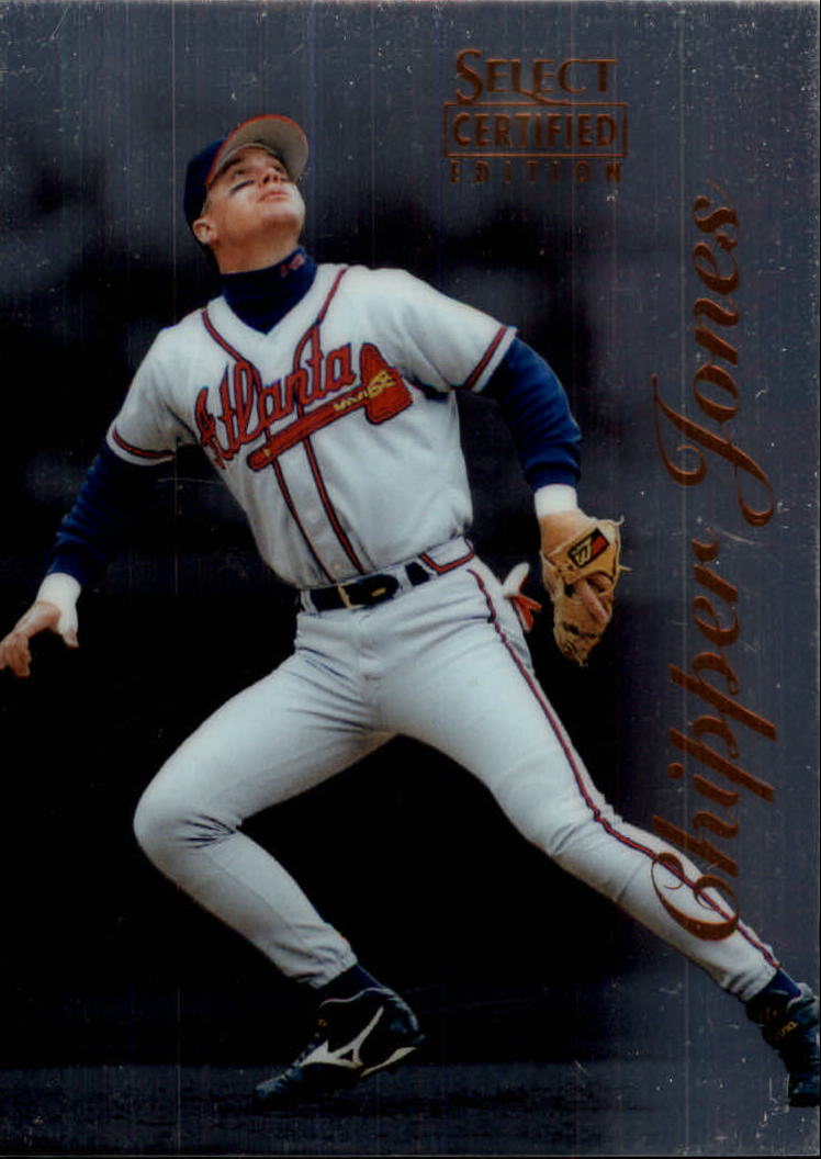 1996 Select Certified #7 Chipper Jones