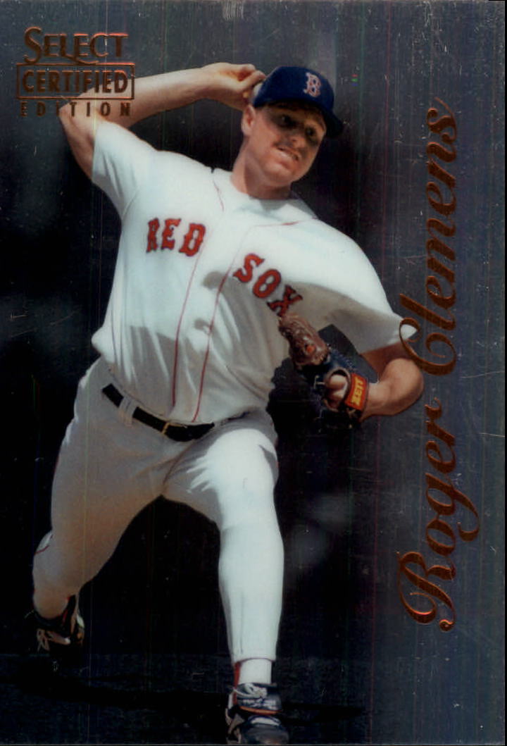 1996 Select Certified #8 Roger Clemens front image