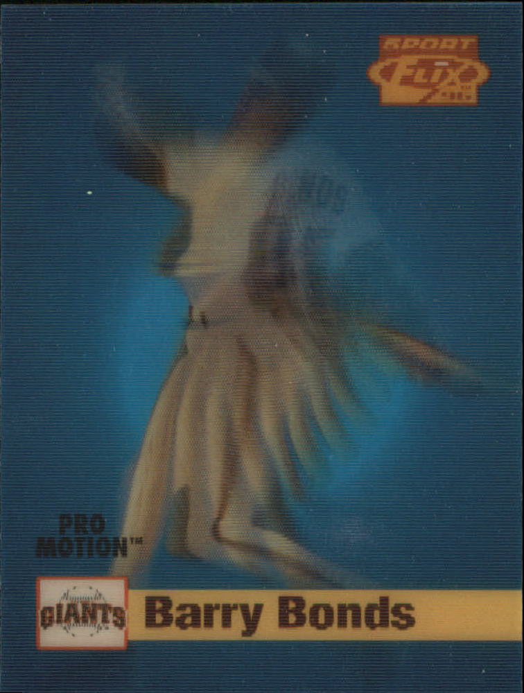 1996 Sportflix ProMotion #16 Barry Bonds