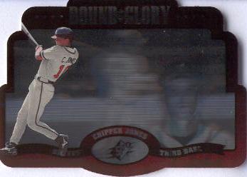 1996 SPx Bound for Glory #6 Chipper Jones