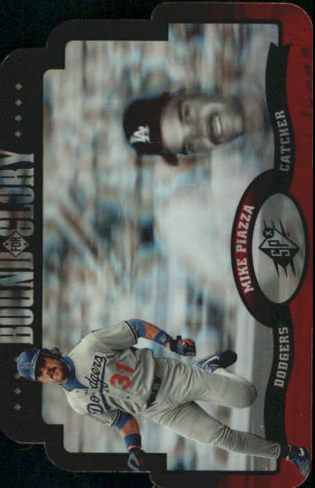 1996 SPx Bound for Glory #10 Mike Piazza