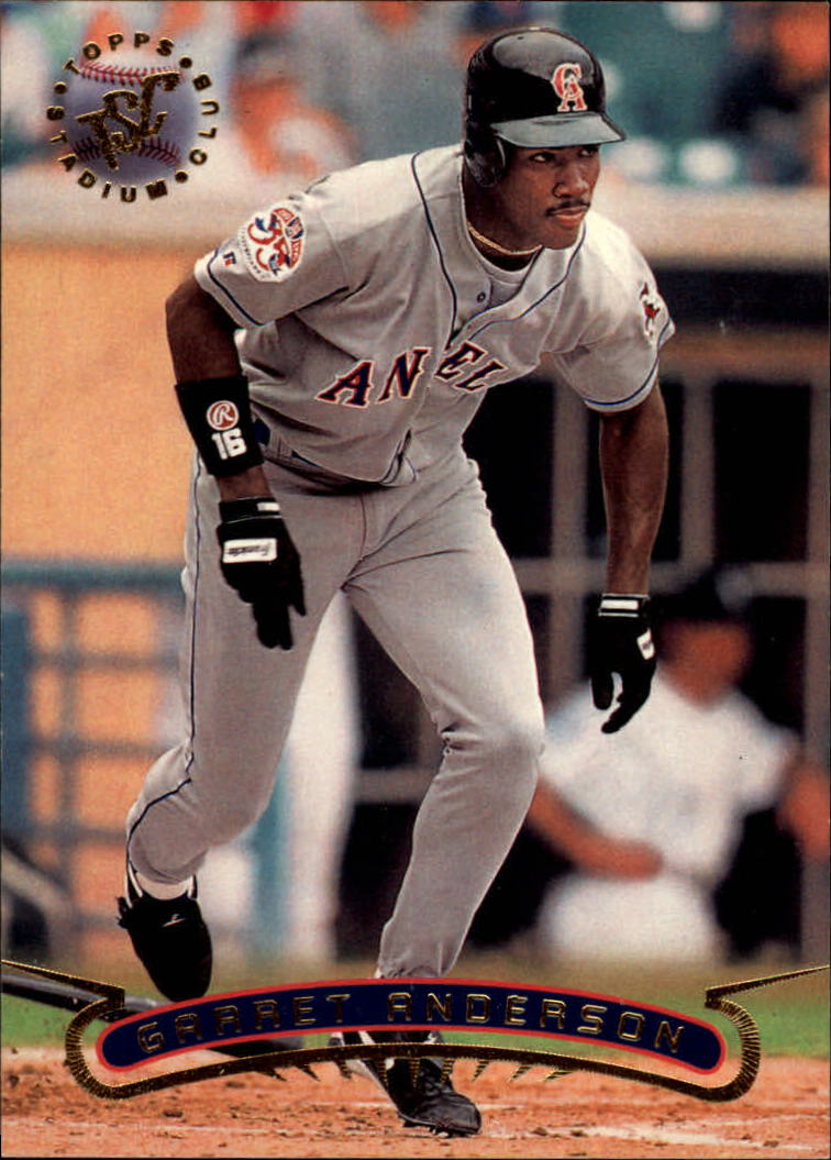 1996 Stadium Club #3 Garret Anderson