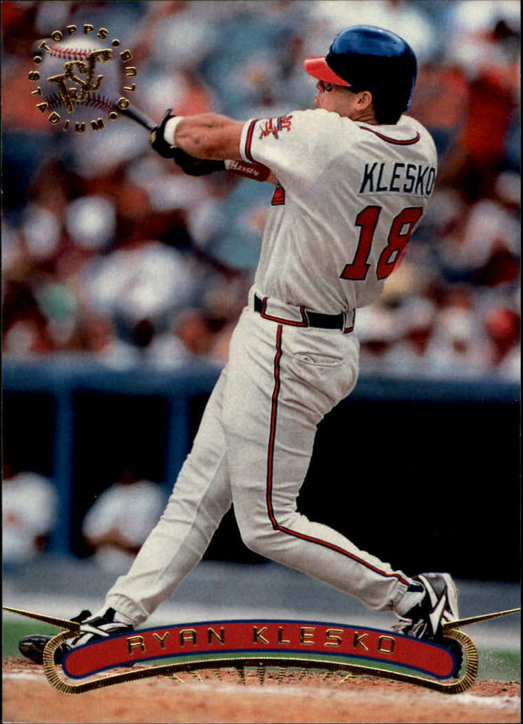 1996 Stadium Club #178 Ryan Klesko