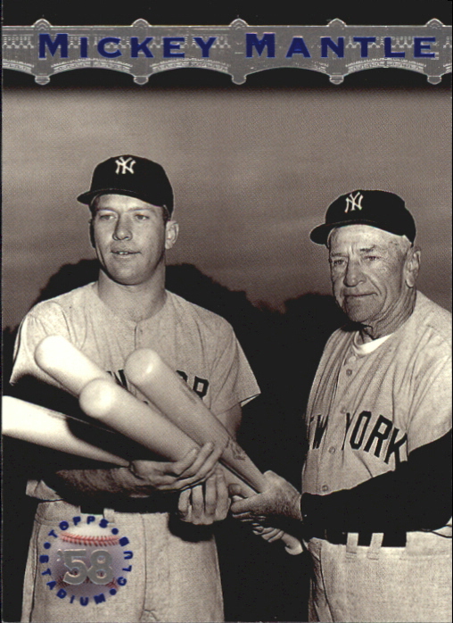 1996 Stadium Club Mantle #MM8 Mickey Mantle