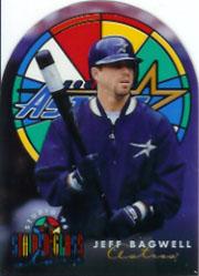 1996 Studio Stained Glass Stars #8 Jeff Bagwell