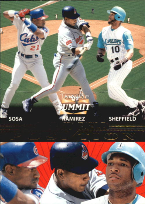 1996 Summit Positions #9 S.Sosa/M.Ramirez/Sheff